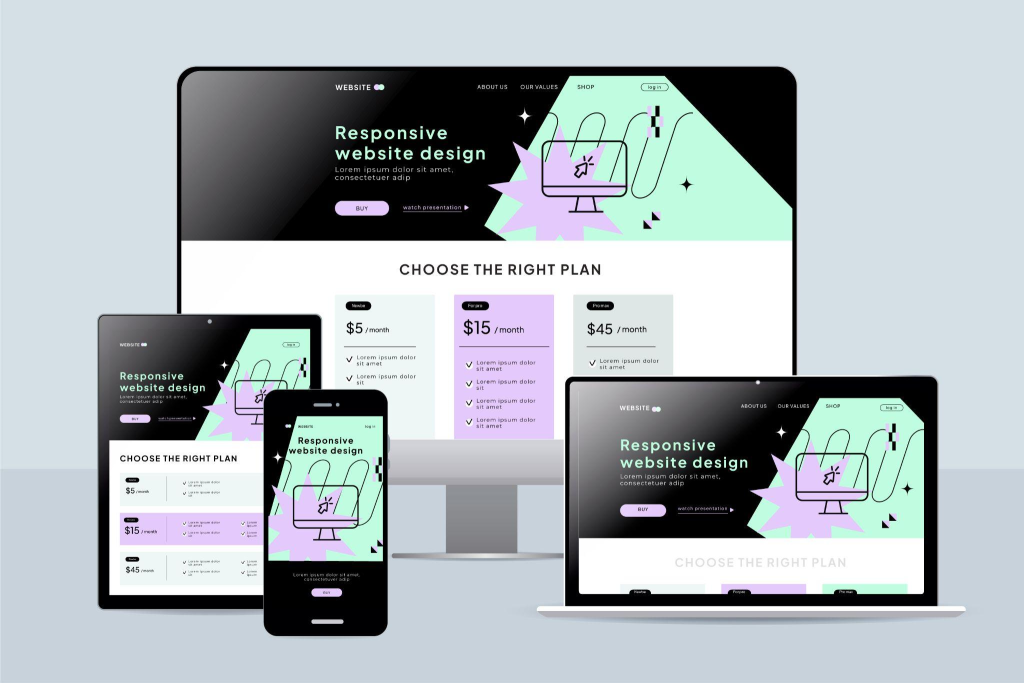 Responsive Website design