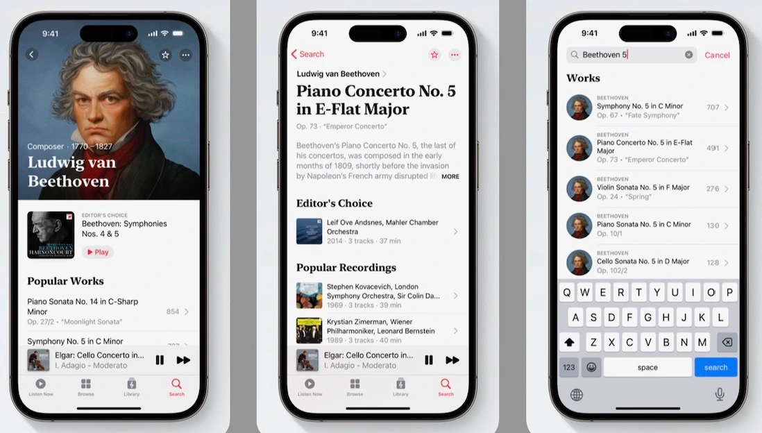 Apple's Classical Music App