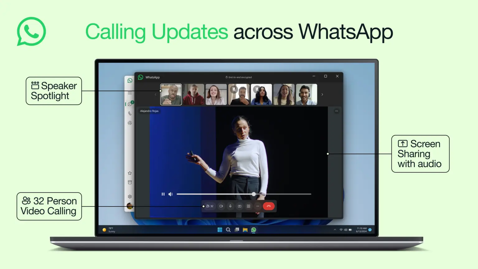 WhatsApp Enhances Video Call Features